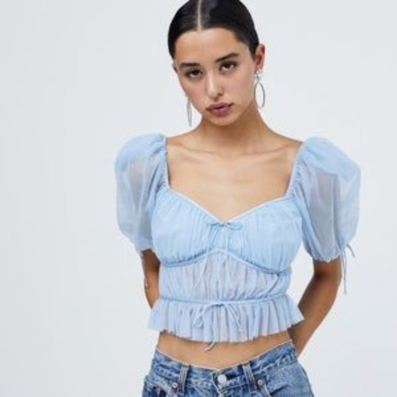 For Love And Lemons Tops - For love and lemons Sunshine crop top NEW NEW NEW